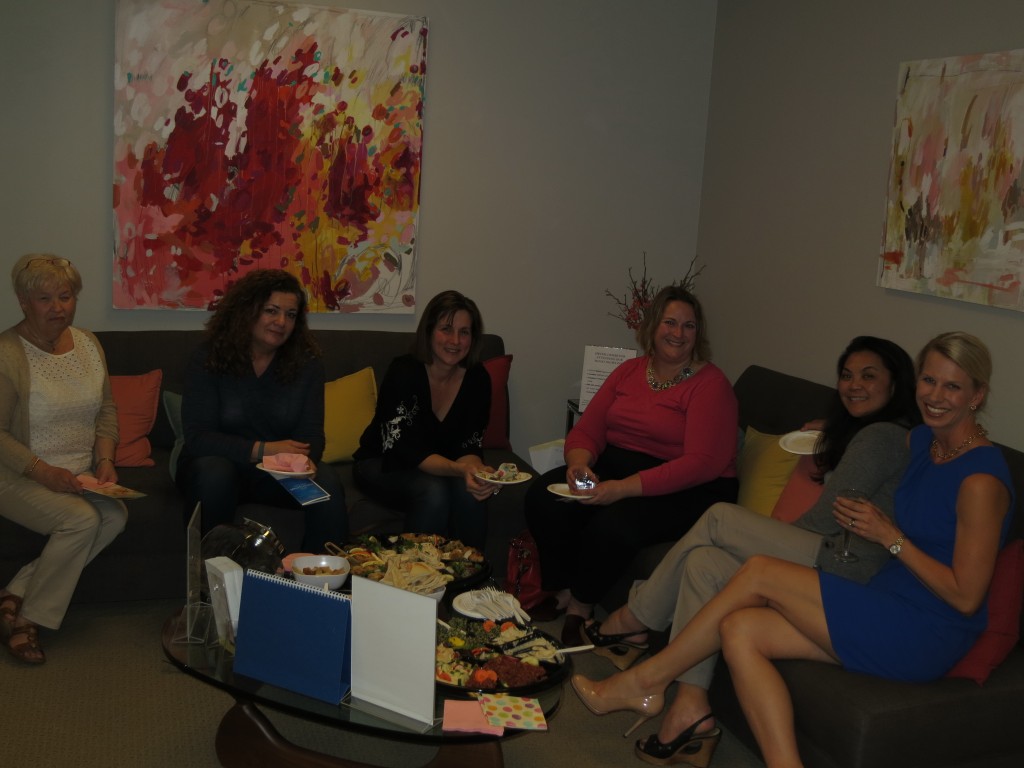 guests on couch