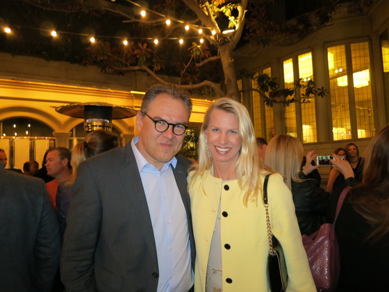 Dr. Thomas Schoeller and Dr. Karen Horton, TMG & TUG flap experts respectively from Germany and the U.S. at the 2015 Barcelona Breast Meeting
