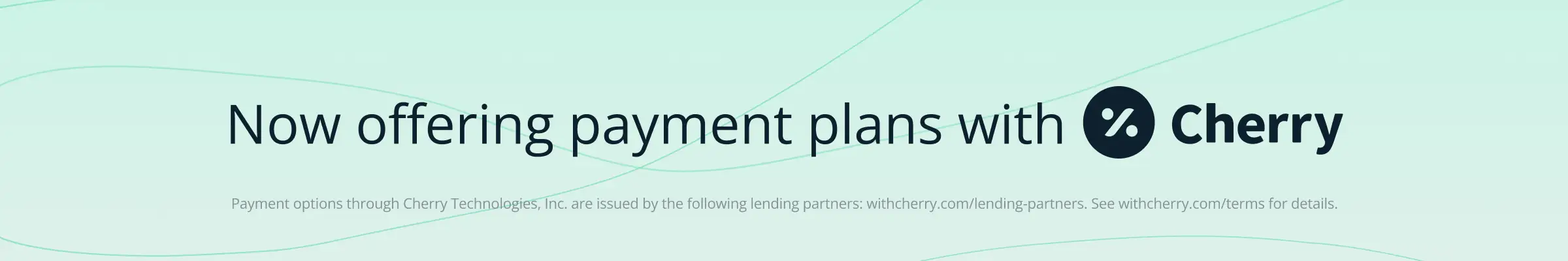 cherry payment plan banner