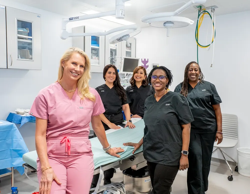 Dr. Horton and her surgical staff