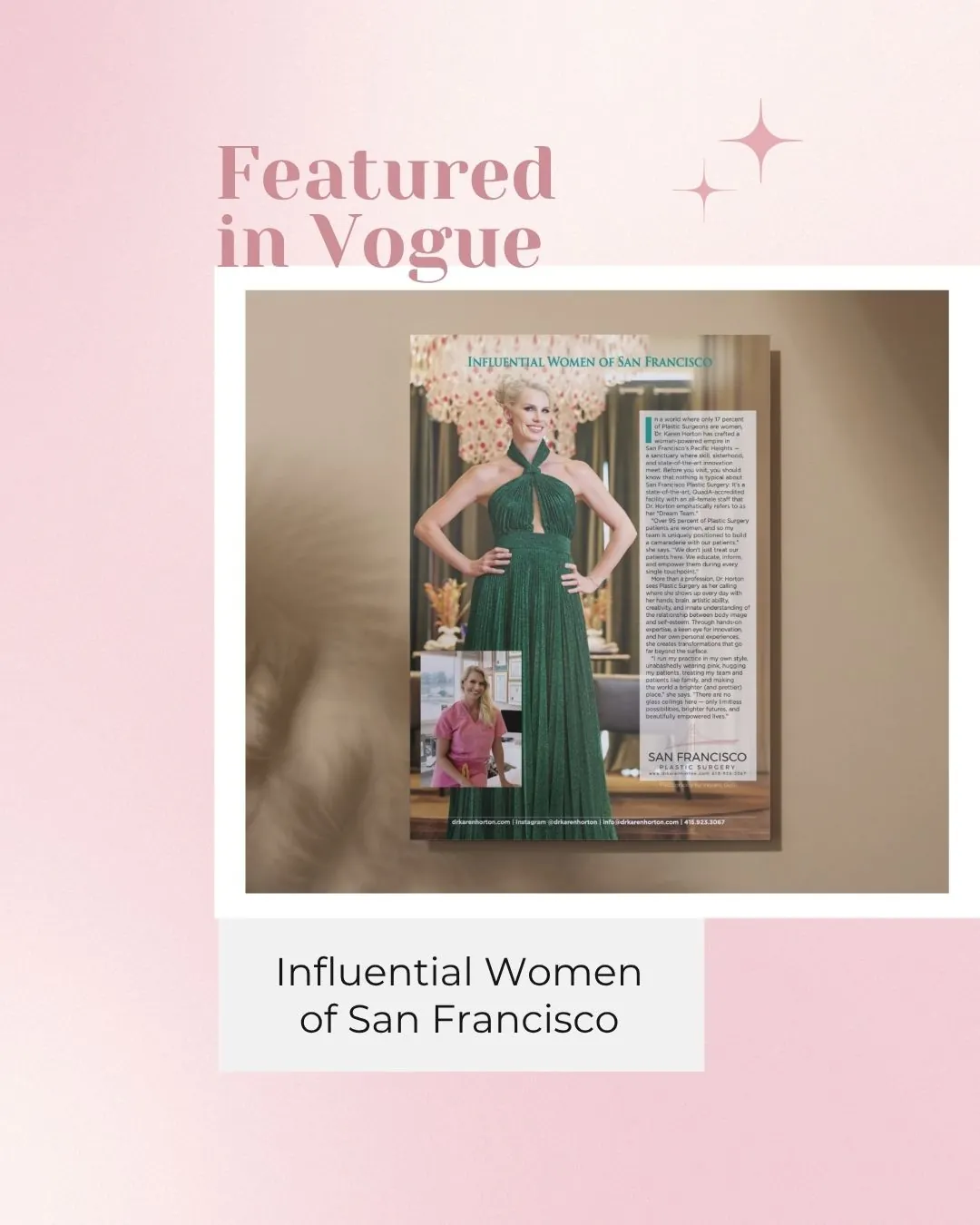 karen horton in vogue magazine 2025