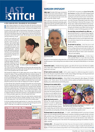 in the media ASPS Surgeon Spotlight