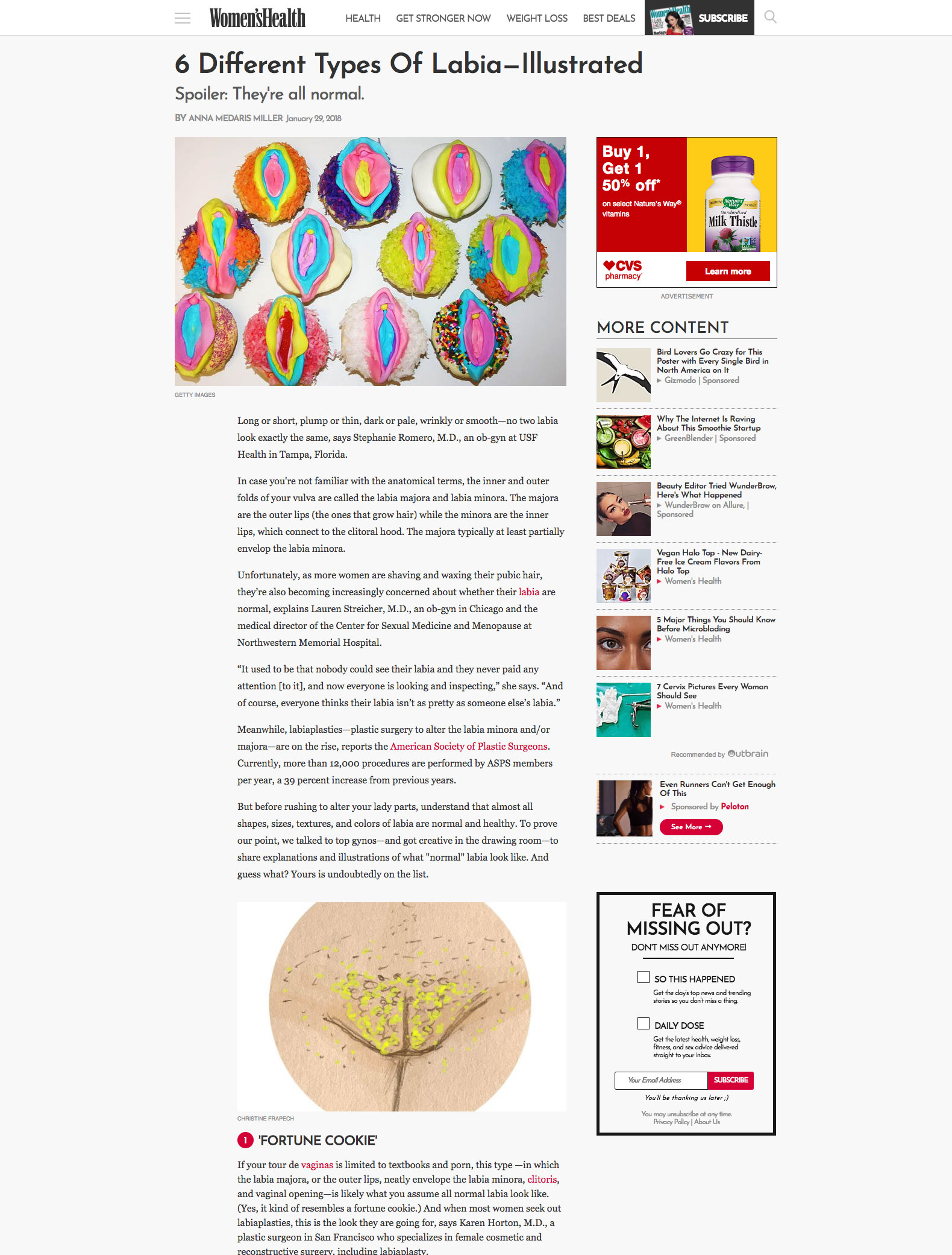 in the media 6 Different Types Of Labia