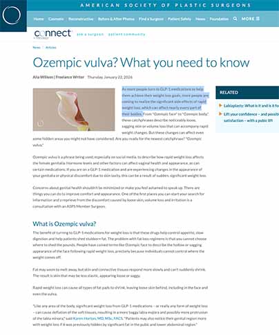 in the media Ozempic vulva? What you need to know