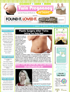 in the media Twin Pregnancy and Beyond