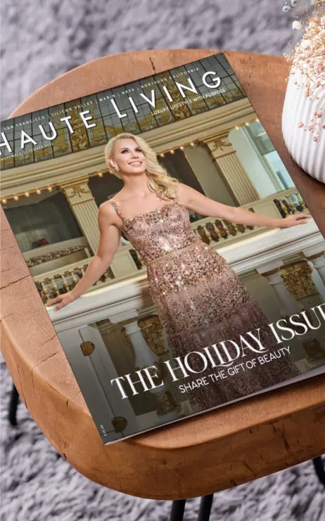 Dr. Horton featured on cover of Haute Living SF