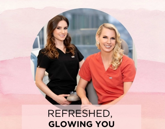 Dr. Karen Horton and Emily Sespaniak, NP’s photo in Haute Living Magazine