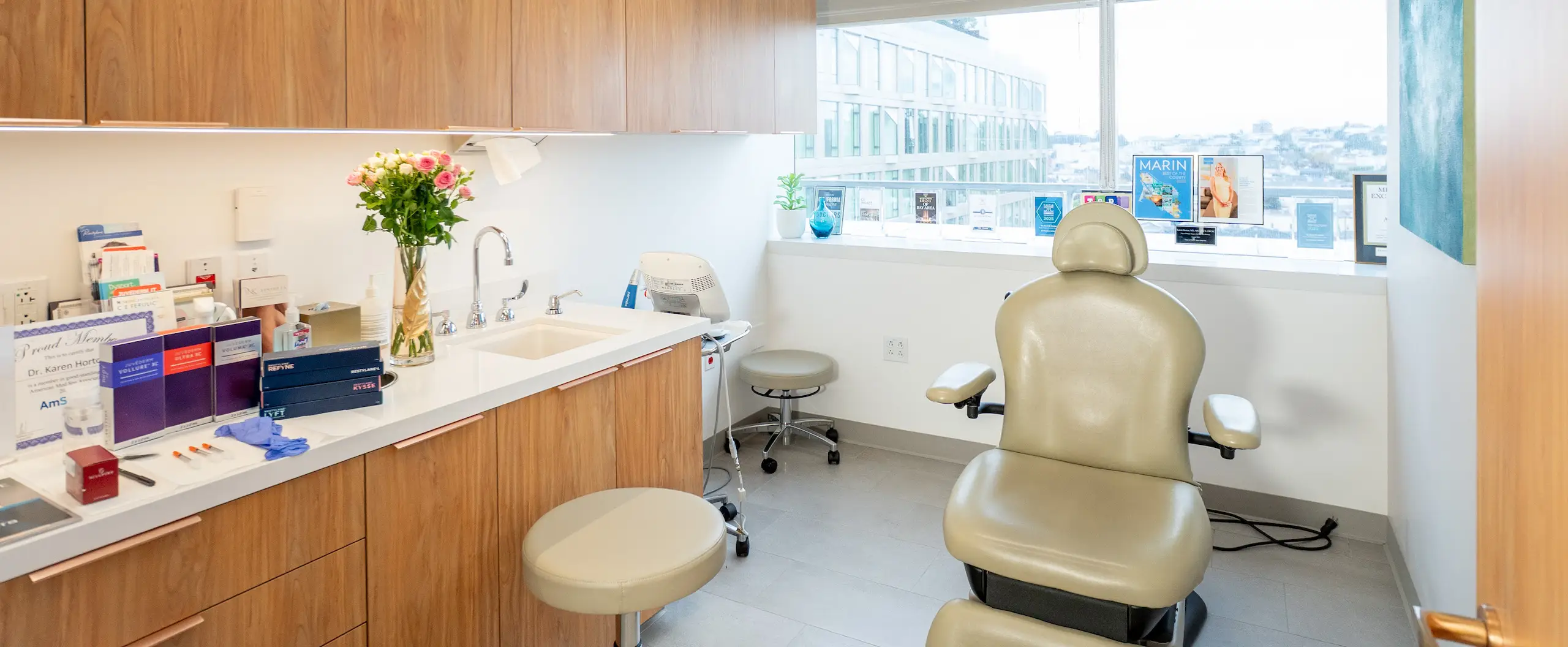 Dr. Horton's exam/treatment room