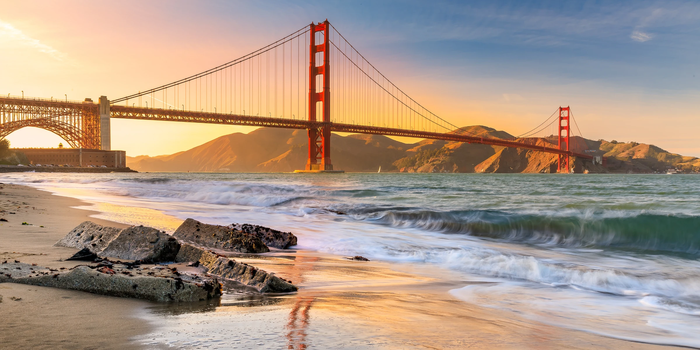 Golden gate bridge in san francisco