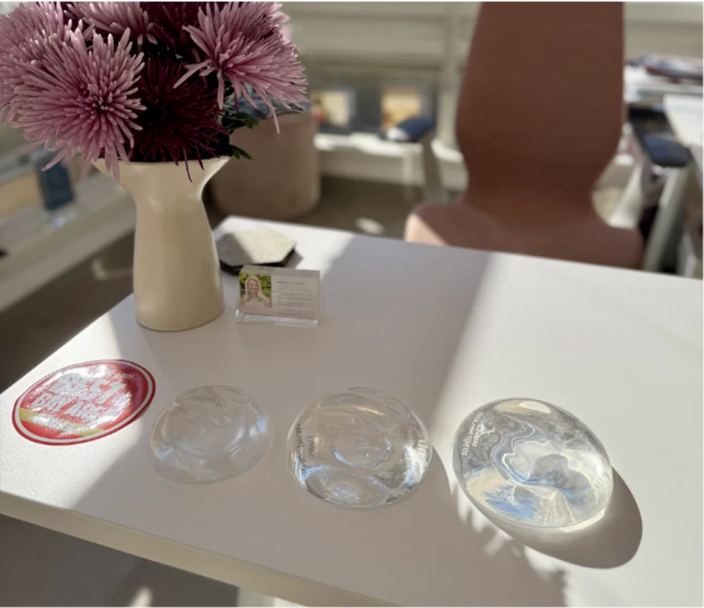 standard silicone breast implants