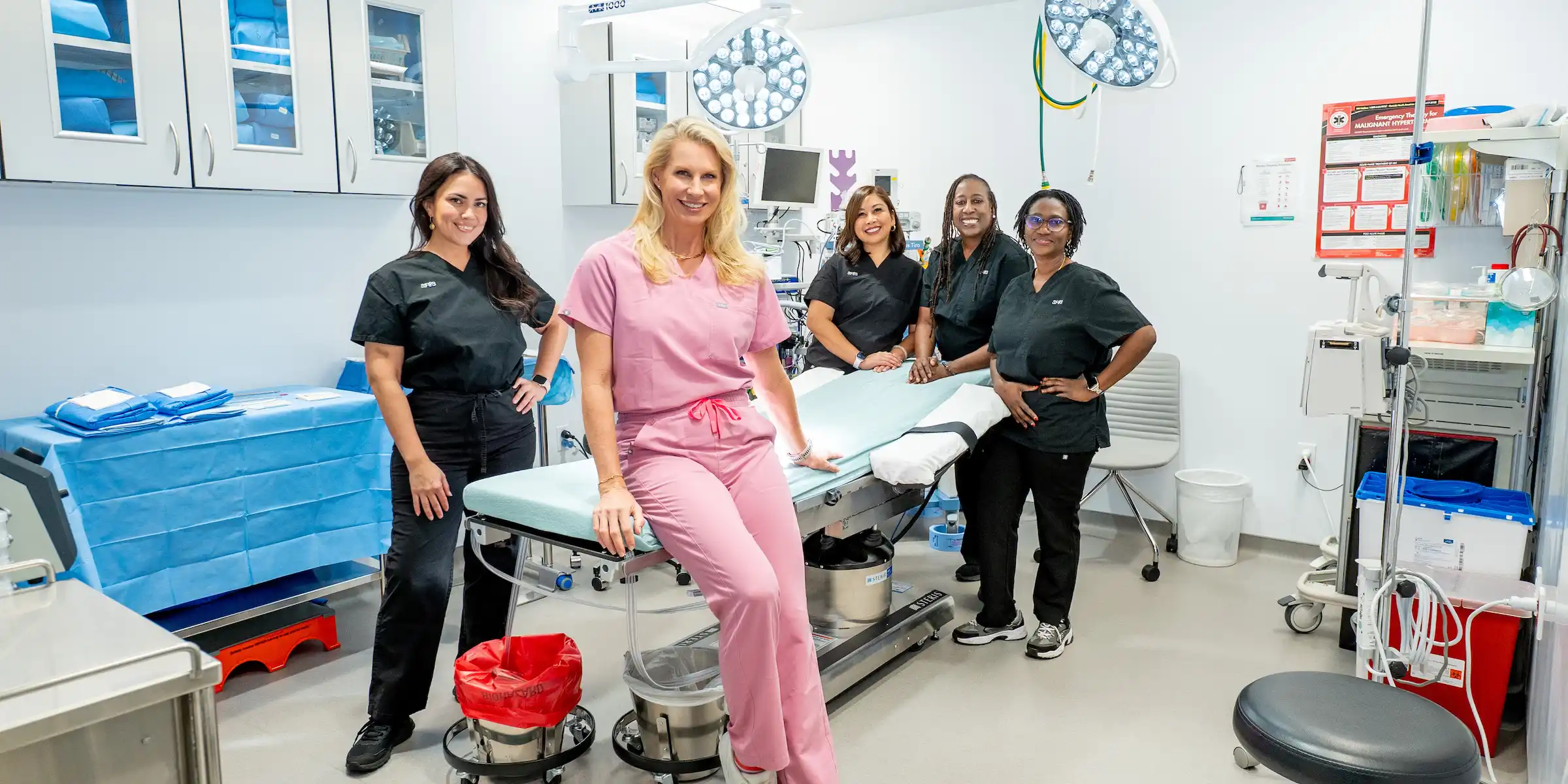 Dr. Horton and her Surgery Team