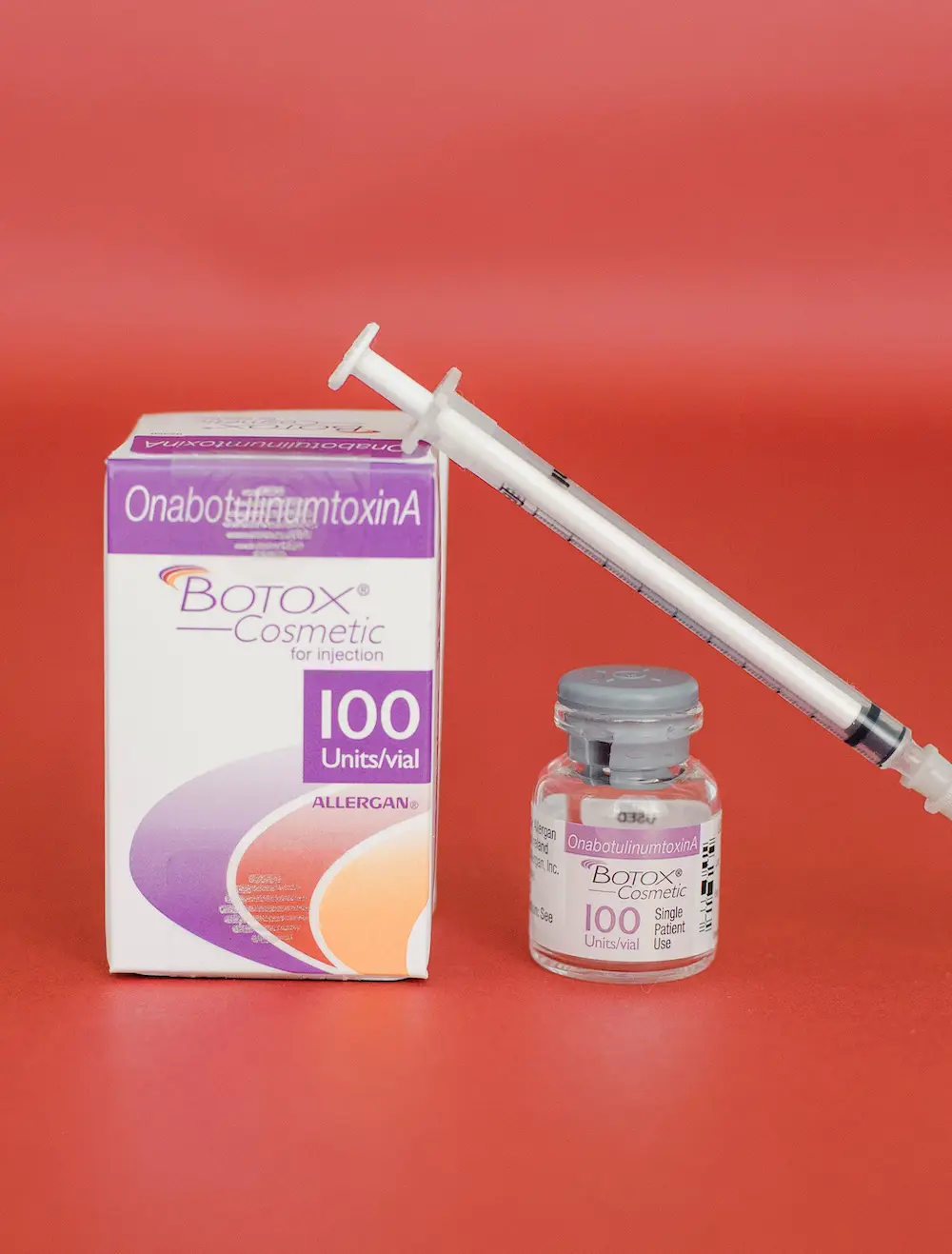 botox vial and syringe
