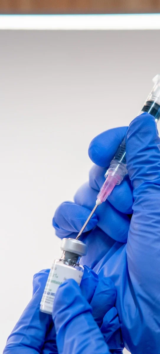 botox syringe for treatment
