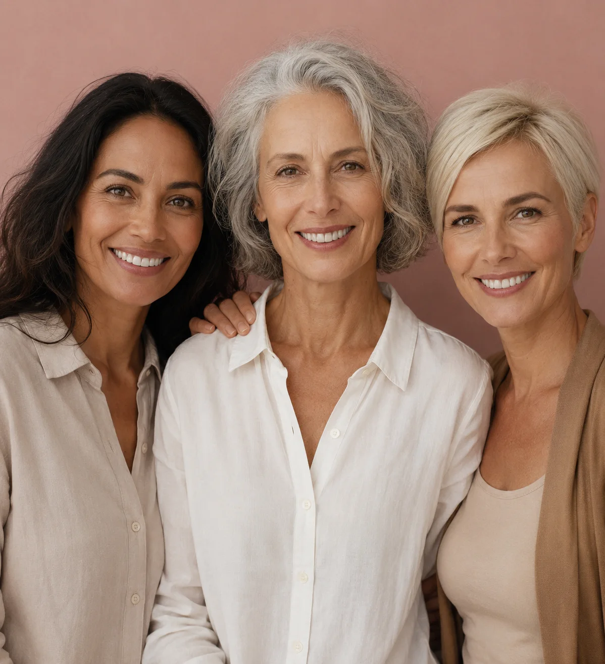group of women who are candidates for a facelift
