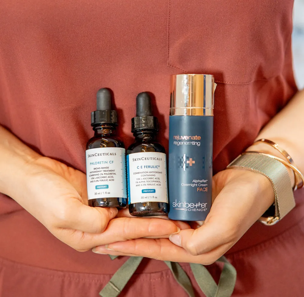 medical grade skincare at the office of Dr. Karen Horton