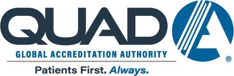 Quad A accredidation logo