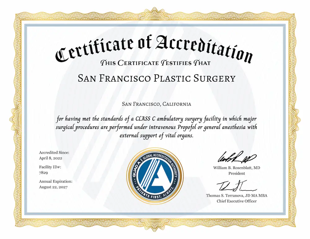 Quad A Certificate for Dr. Karen Horton 2027